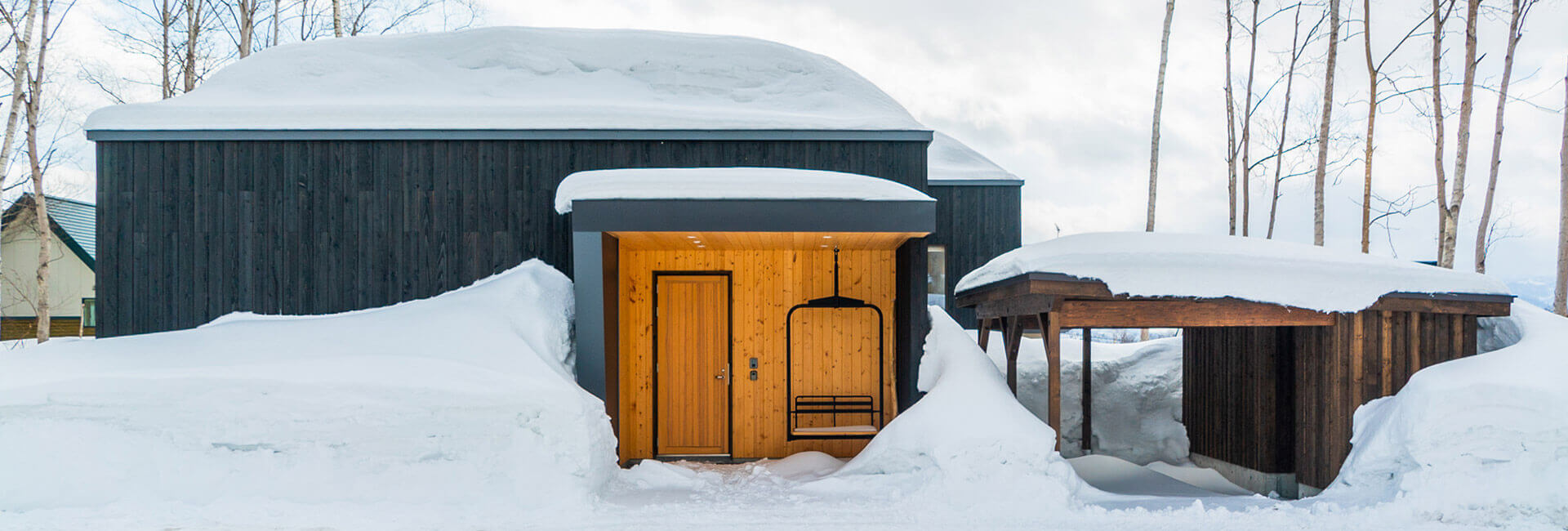 Birchwood Chalet - facade