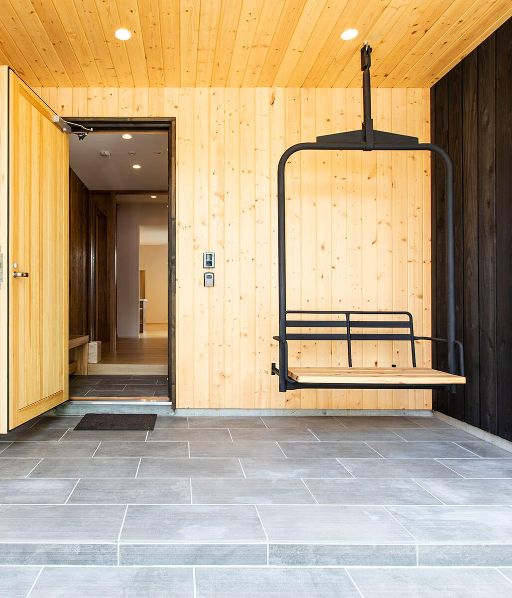 Birchwood - The entrance