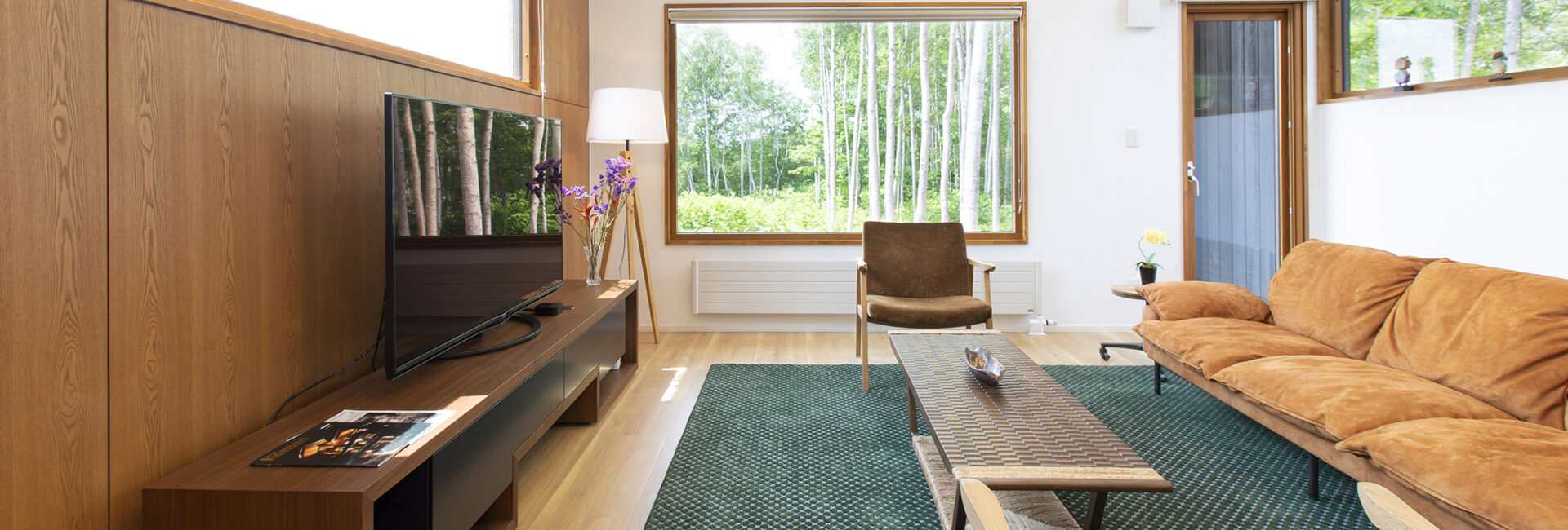 Birchwood - Living area design